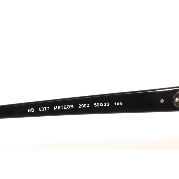 Ray Ban Meteor RX5377 2000 50 Transparent Black Eyeglasses Rayban 5377 - Picture 4 of 5